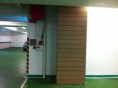 西灣河停車場防撞鐵架連包木(完成#5)